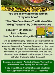 DNA Detectives Book Launch with Dr Mandy Hartley